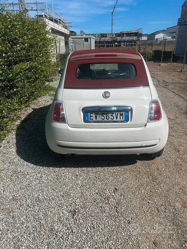 Usata Fiat 500C S 69 CV (50 kW) 2014 Bianco Cabrio