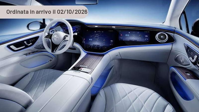 Usata Mercedes EQS450+ Luxury 264 kW (360 CV) 2023 Argento pastello Coupé