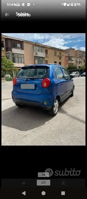Usata Chevrolet Matiz 52 CV (38 kW) 2008 Utilitaria