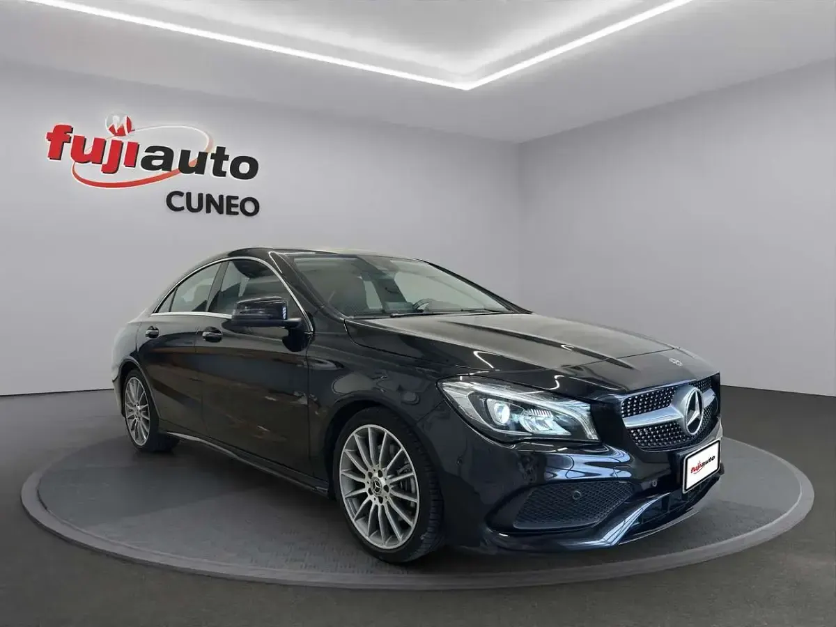 Usata Mercedes CLA220 Premium 177 CV (130 kW) 2018 Nero Coupé