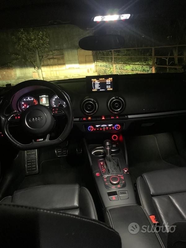 Usata Audi S3 Ambiente 300 CV (220 kW) 2015 Bianco Berlina