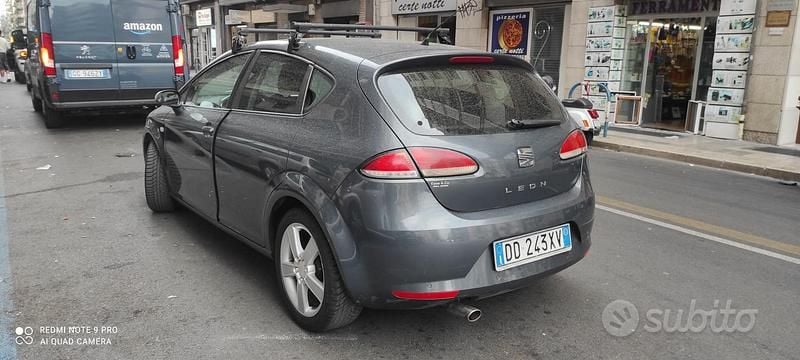Usata Seat Leon 102 CV (75 kW) 2006 Grigio Utilitaria