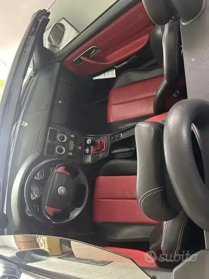 Usata Mercedes SLK200 192 CV (141 kW) 1996 Grigio Cabrio