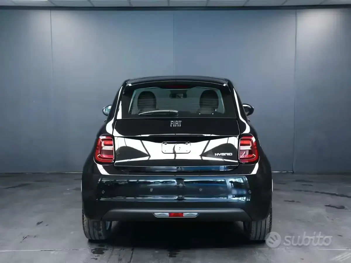 Nuova Fiat 500 65 CV (47 kW) 2026 Nero Utilitaria
