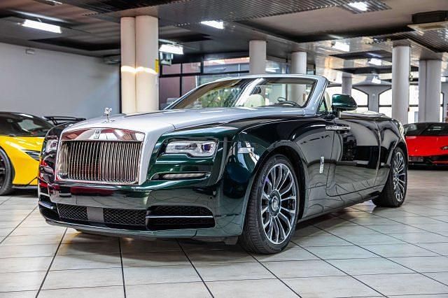 Usata Rolls Royce Dawn 571 CV (419 kW) 2019 Dark emerald Cabrio