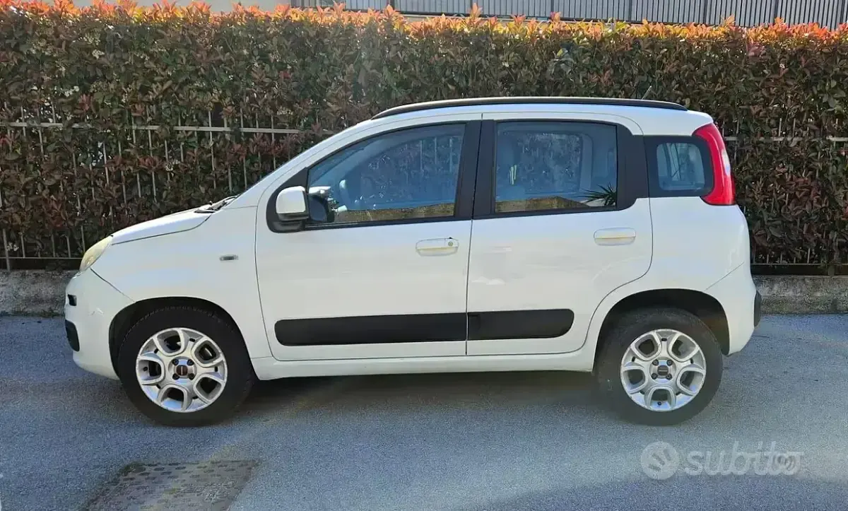 Usata Fiat Panda 85 CV (62 kW) 2013 Bianco Utilitaria
