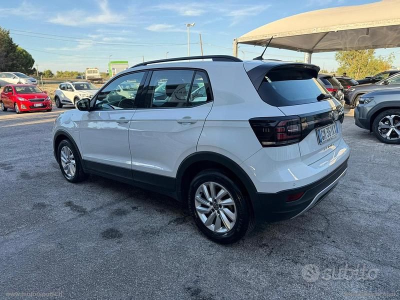 Usata VW T-Cross Advance 110 CV (80 kW) 2022 Bianco SUV