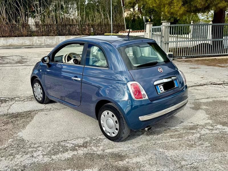 Usata Fiat 500 69 CV (50 kW) 2014 Blu Berlina