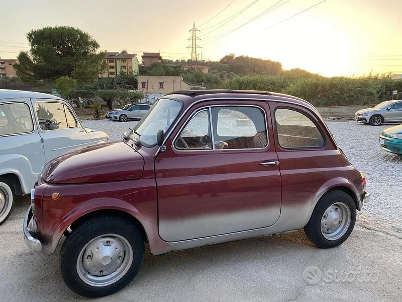 Usata Fiat 500 1960 Rosso Utilitaria