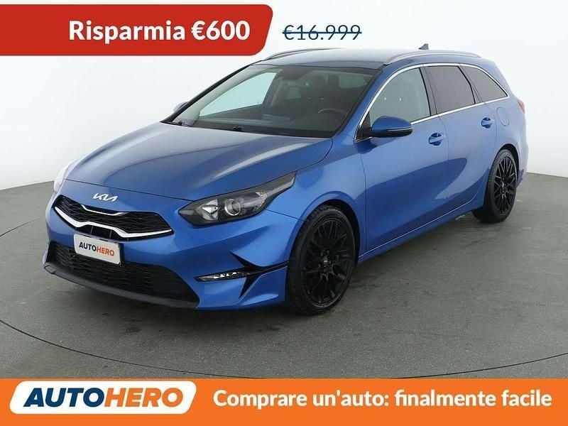Usata Kia Ceed 136 CV (100 kW) 2022 Blu/azzurro Utilitaria