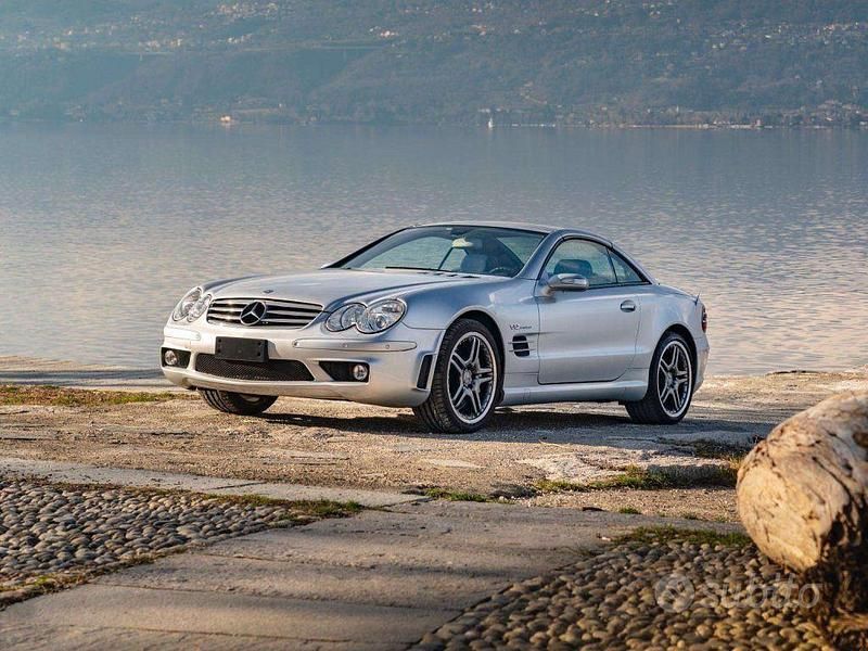 Usata Mercedes SL65 AMG AMG 612 CV (450 kW) 2007 Argento Cabrio