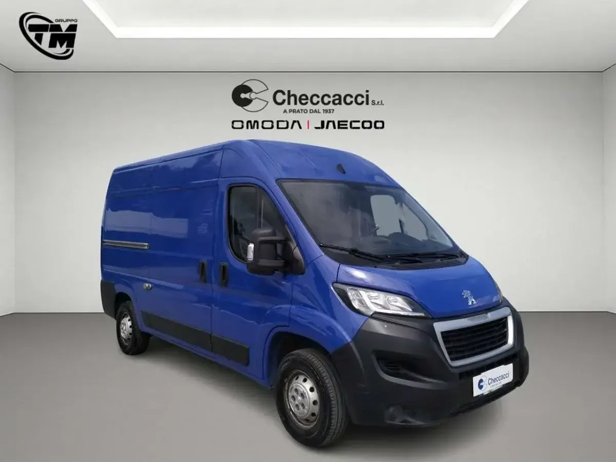 Usata Peugeot Boxer S 140 CV (102 kW) 2022 Blu/azzurro Furgone