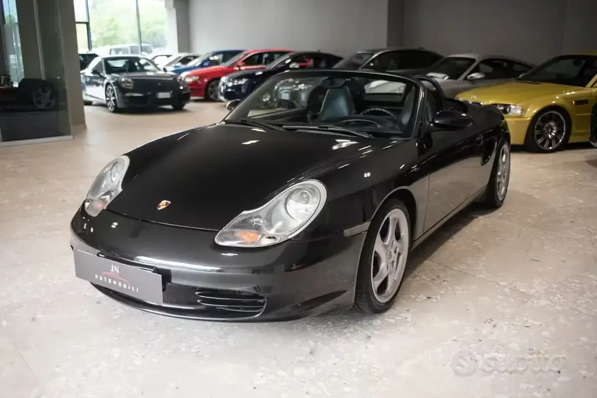 Usata Porsche Boxster 204 CV (150 kW) 1999 Nero Cabrio