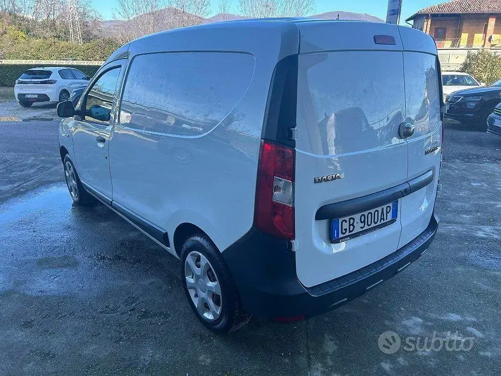 Usata Dacia Dokker 75 CV (55 kW) 2020 Bianco Monovolume