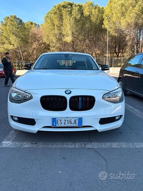 Usata BMW 118 Efficient Dynamics 2013 Bianco Utilitaria
