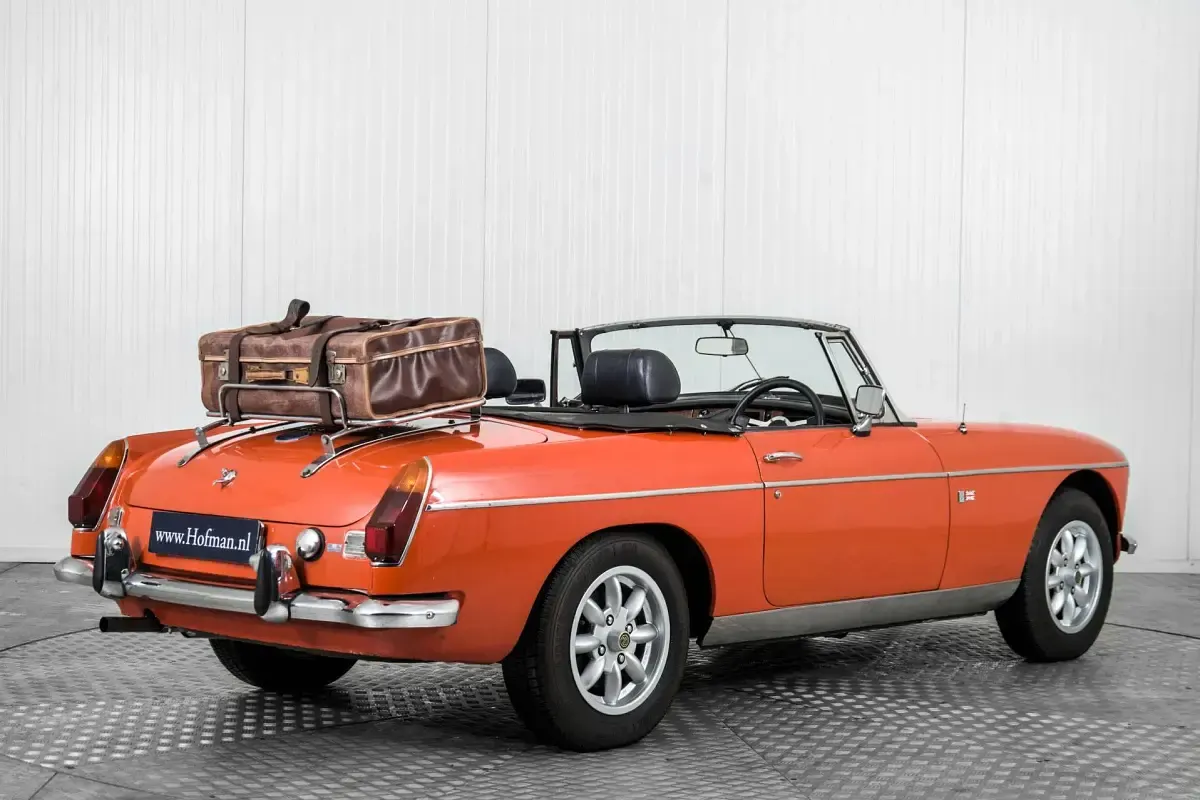 Usata MG B 97 CV (71 kW) 1972 Arancione Cabrio