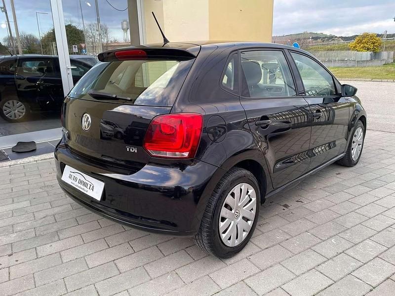 Usata VW Polo Trendline 75 CV (55 kW) 2011 Nero Utilitaria