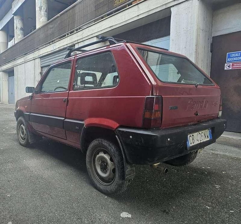 Usata Fiat Panda 4x4 Trekking 54 CV (39 kW) 2002 Rosso Utilitaria