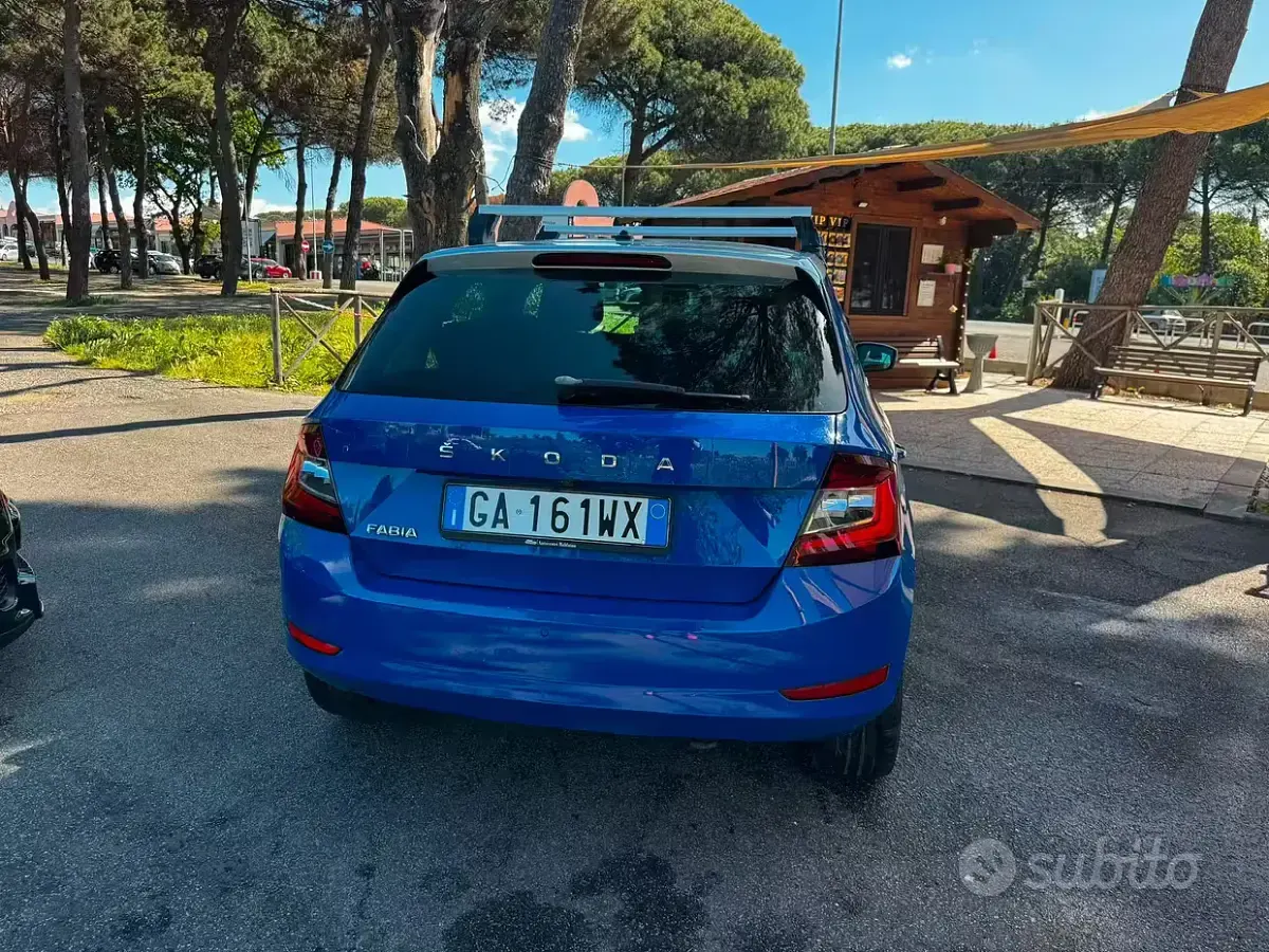 Usata Skoda Fabia 95 CV (69 kW) 2020 Bluazzurro Utilitaria