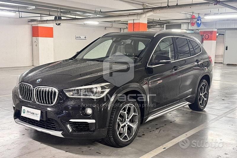 Usata BMW X1 xLine 150 CV (110 kW) 2018 Nero SUV