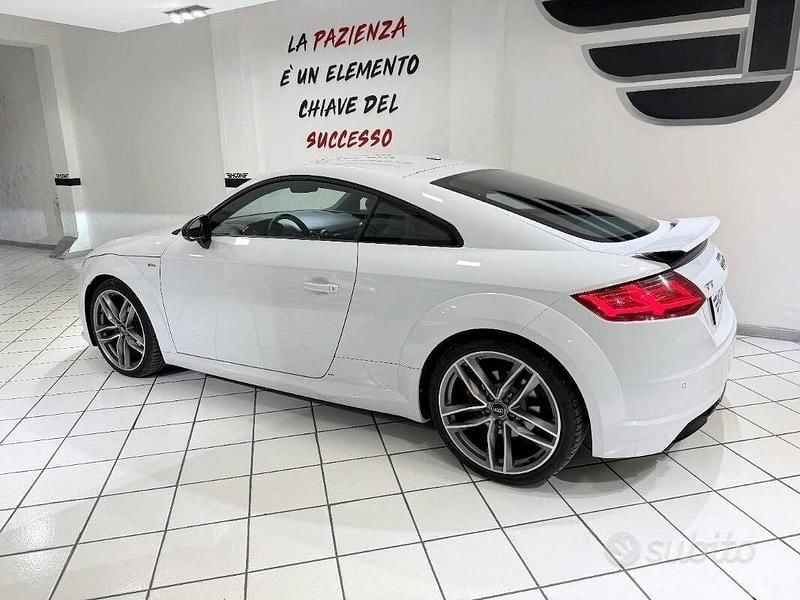 Usata Audi TT S-Line 230 CV (169 kW) 2014 Bianco Coupé
