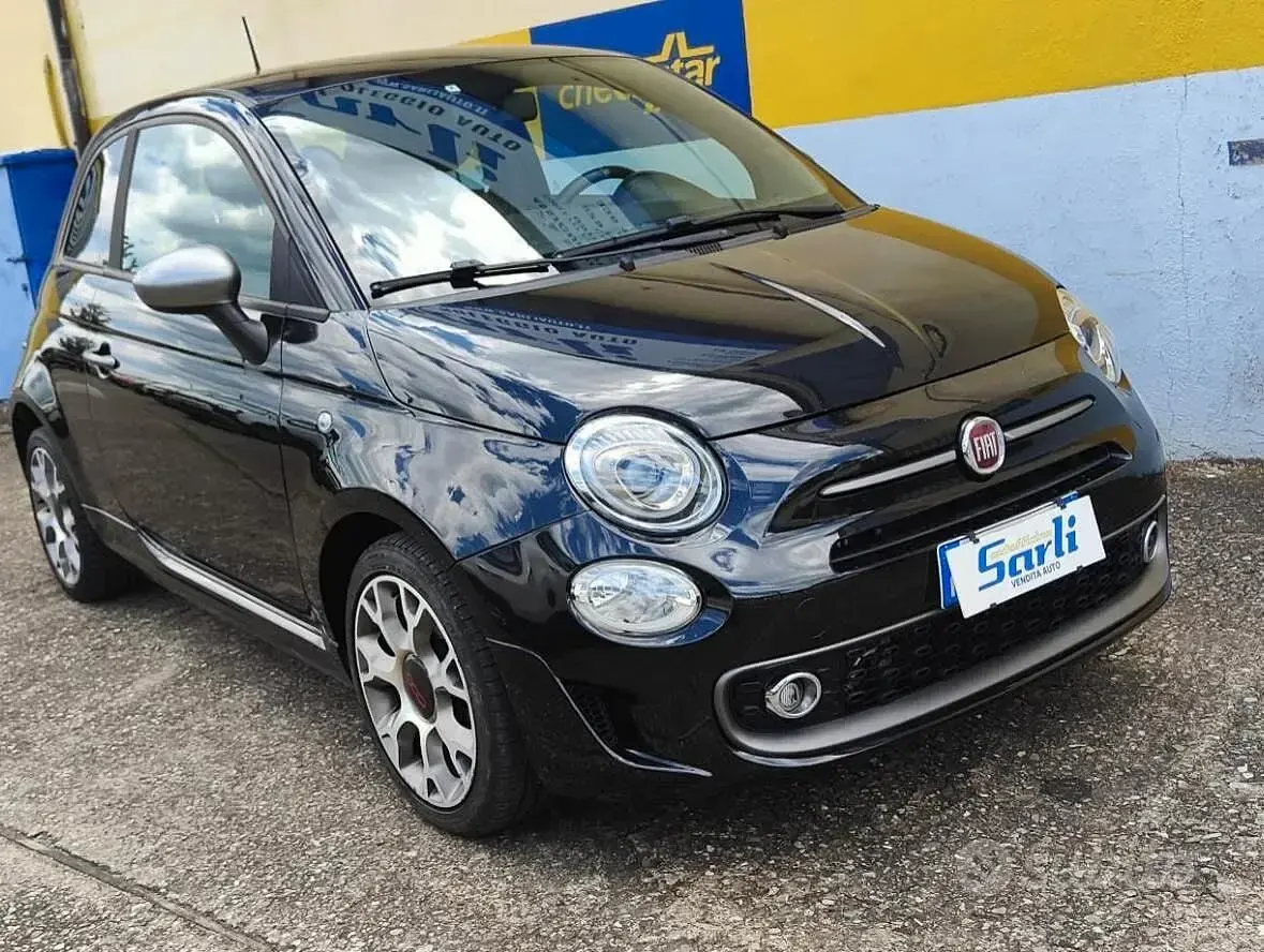 Usata Fiat 500 S 95 CV (69 kW) 2018 Nero Berlina
