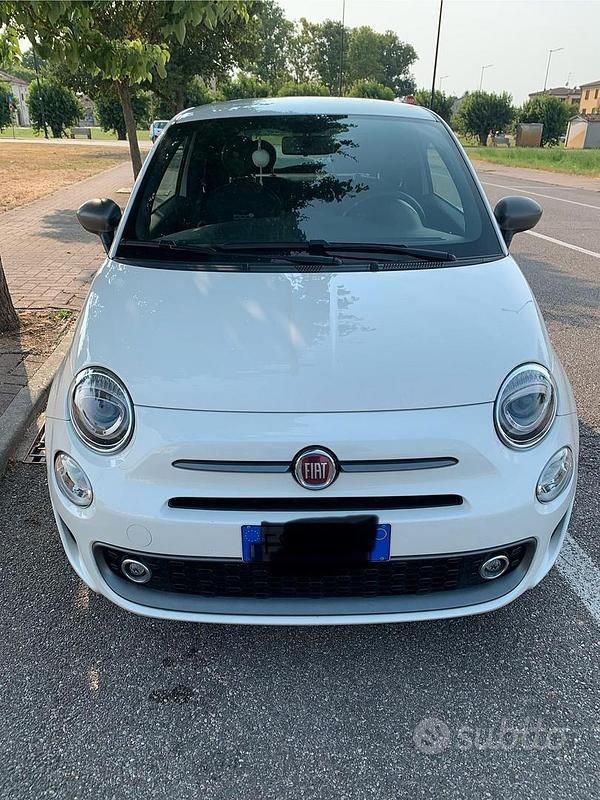 Usata Fiat 500 S 2018 Bianco Utilitaria