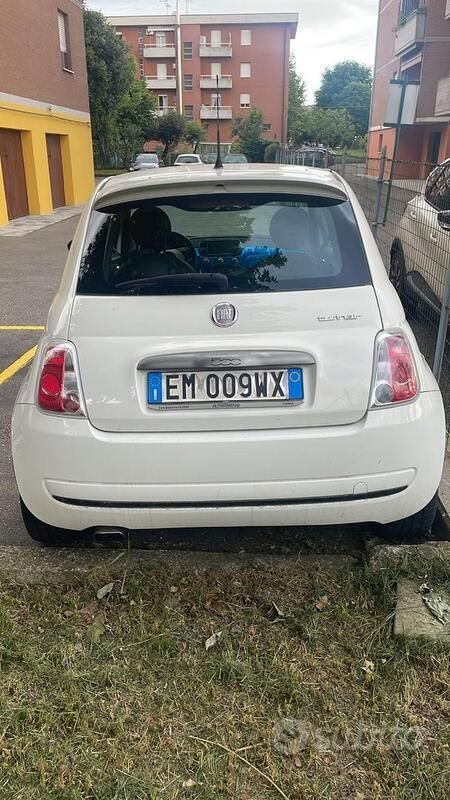 Usata Fiat 500 85 CV (62 kW) 2012 Bianco Utilitaria