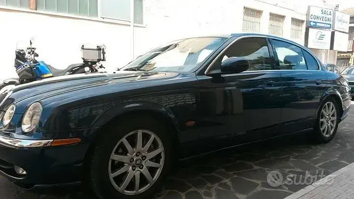 Usata Jaguar S-Type S 2002 Blu Berlina