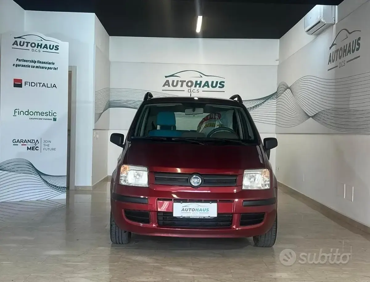 Usata Fiat Panda 60 CV (44 kW) 2006 Rosso Utilitaria