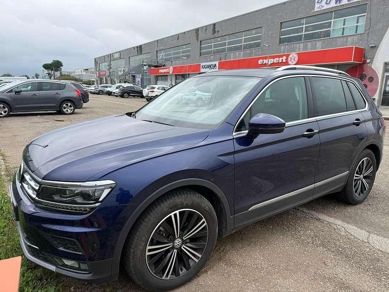 Usata VW Tiguan Advance 150 CV (110 kW) 2020 Blu/azzurro SUV