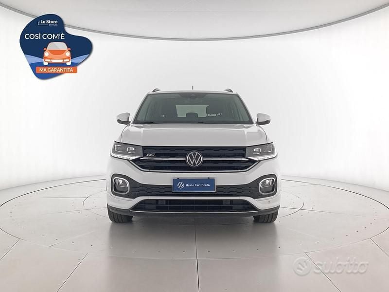Usata VW T-Cross Sportline 110 CV (80 kW) 2022 Pure white SUV