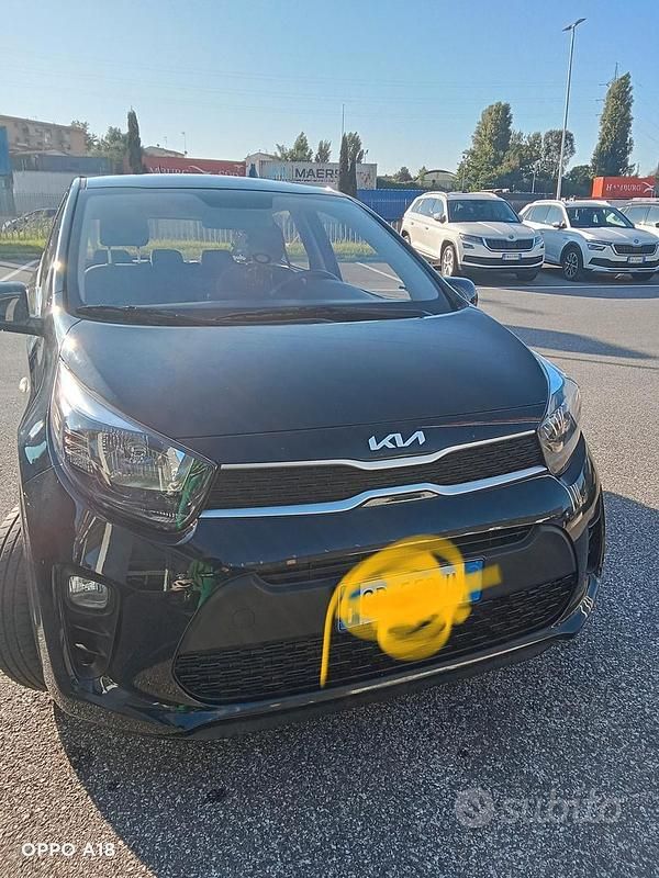 Usata Kia Picanto 61 CV (44 kW) 2023 Nero Utilitaria