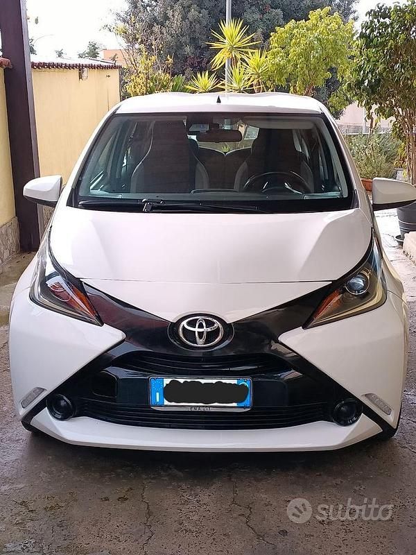 Usata Toyota Aygo 2017 Bianco Utilitaria