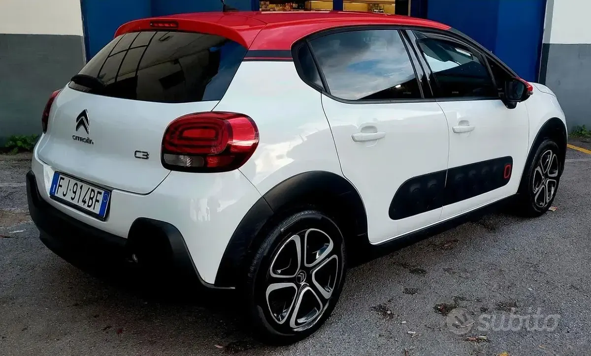 Usata Citroën C3 PureTech 82 CV (60 kW) 2017 Bianco Berlina
