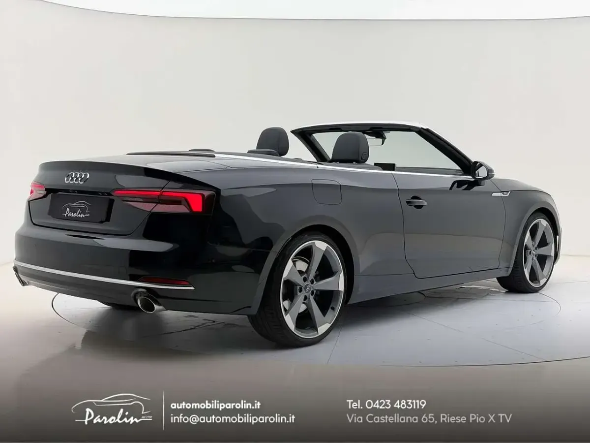 Usata Audi A5 Business 190 CV (139 kW) 2019 Nero mythos Coupé
