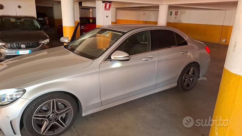 Begagnad Mercedes C220 Premium 170 HK (125 kW) 2020 Grå Sedan