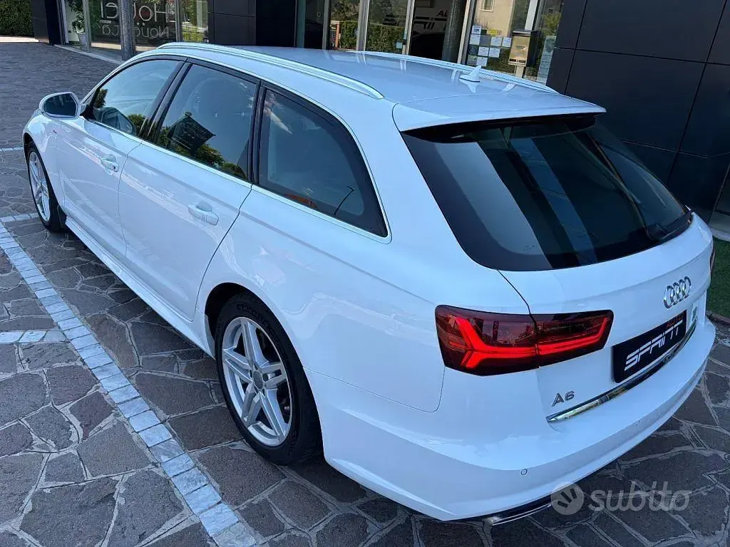 Usata Audi A6 S-Line 190 CV (139 kW) 2018 Bianco Station wagon