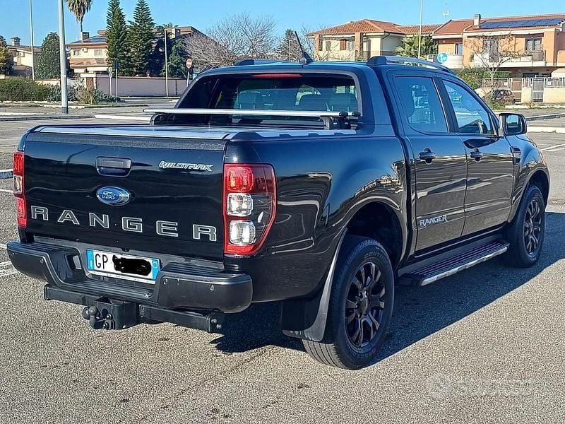 Usata Ford Ranger Wildtrack 170 CV (125 kW) 2023 Nero Pick-up