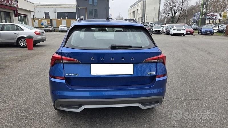 Usata Skoda Kamiq Ambition 89 CV (65 kW) 2021 Blu SUV