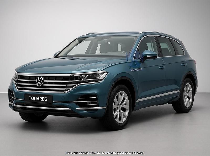 Usata VW Touareg Elegance 381 CV (280 kW) 2022 Blu SUV
