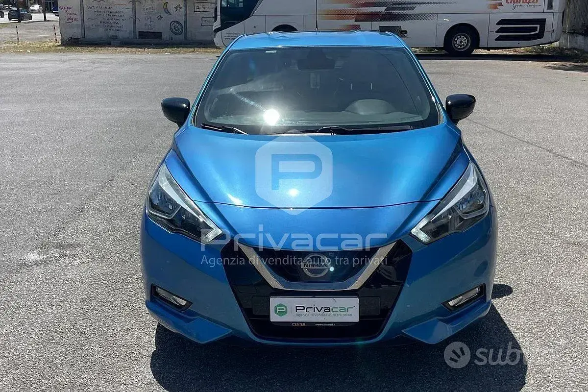 Usata Nissan Micra Tekna 90 CV (66 kW) 2017 Bluazzurro Utilitaria