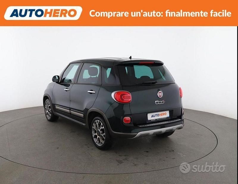 Usata Fiat 500L Trekking 85 CV (62 kW) 2015 Verde Monovolume