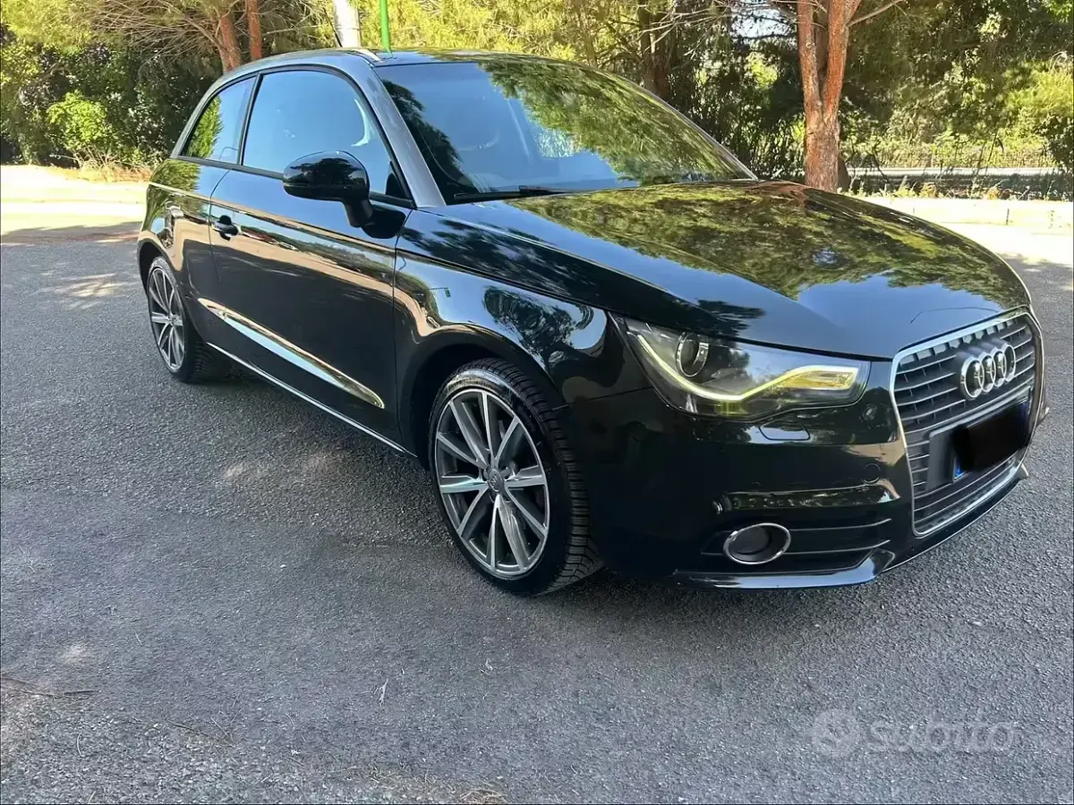 Usata Audi A1 Ambition 122 CV (89 kW) 2012 Nero Utilitaria