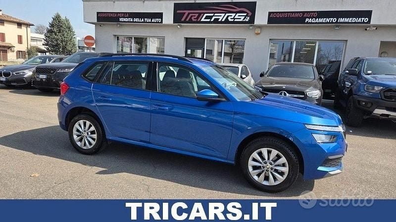 Usata Skoda Kamiq Ambition 90 CV (66 kW) 2021 Blu SUV