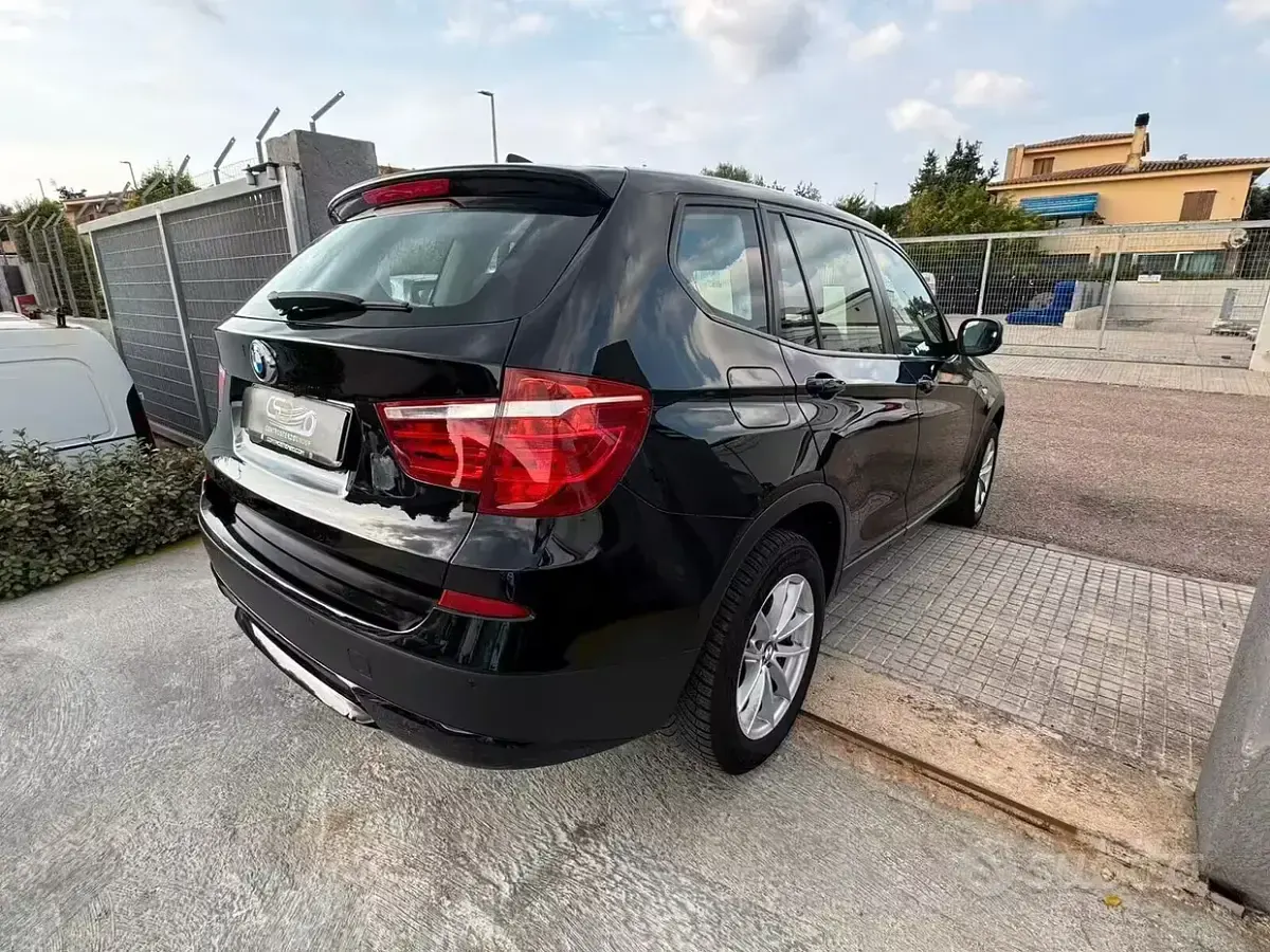 Usata BMW X3 180 CV (132 kW) 2012 Nero SUV