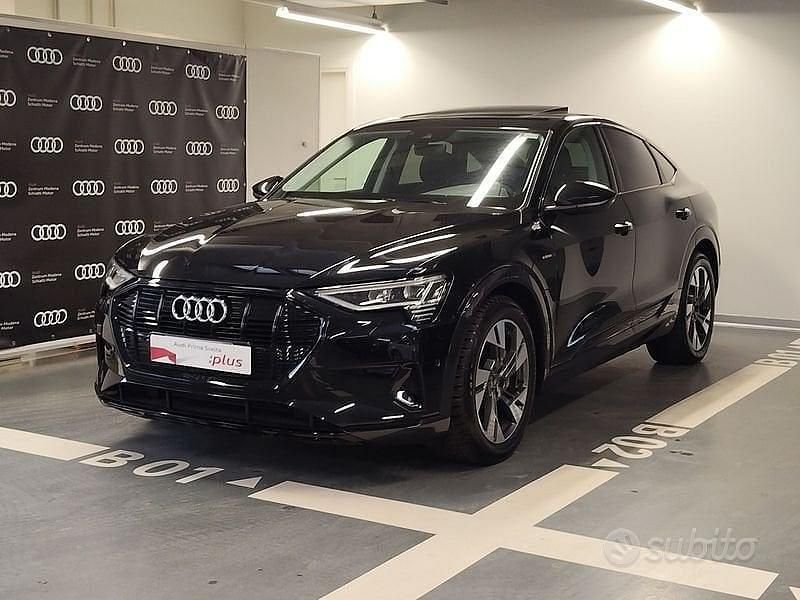 Usata Audi e-tron Business 300 kW (408 CV) 2020 Nero SUV