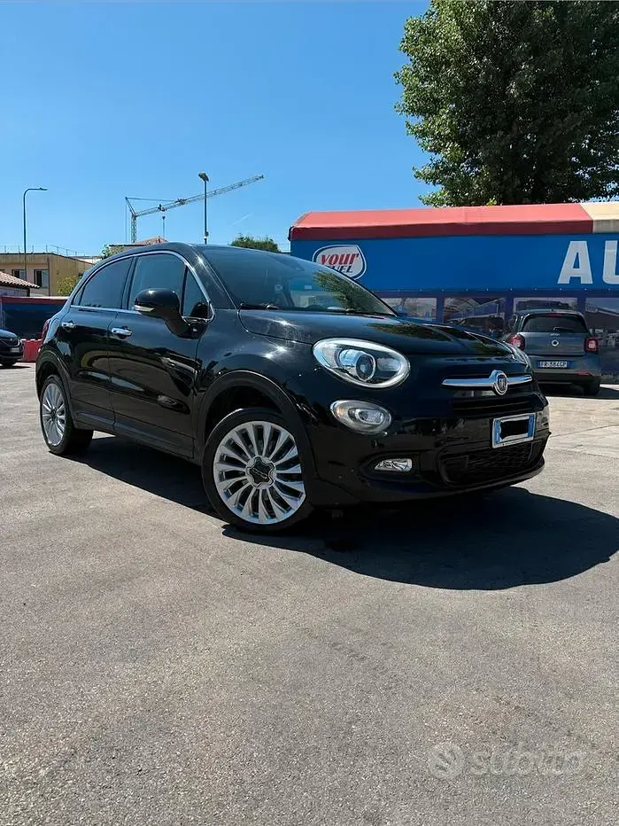 Usata Fiat 500X Lounge 120 CV (88 kW) 2017 Nero SUV