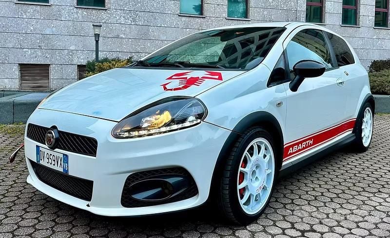 Usata Fiat Grande Punto Abarth 2009 Bianco Utilitaria