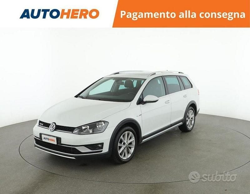 Bianco Usata 2016 VW Golf VII Station wagon | 14.699 € (Ottimo prezzo) - Immagine 1/2